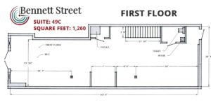 Bennett Street Available Space 49-C 1ST FLOOR